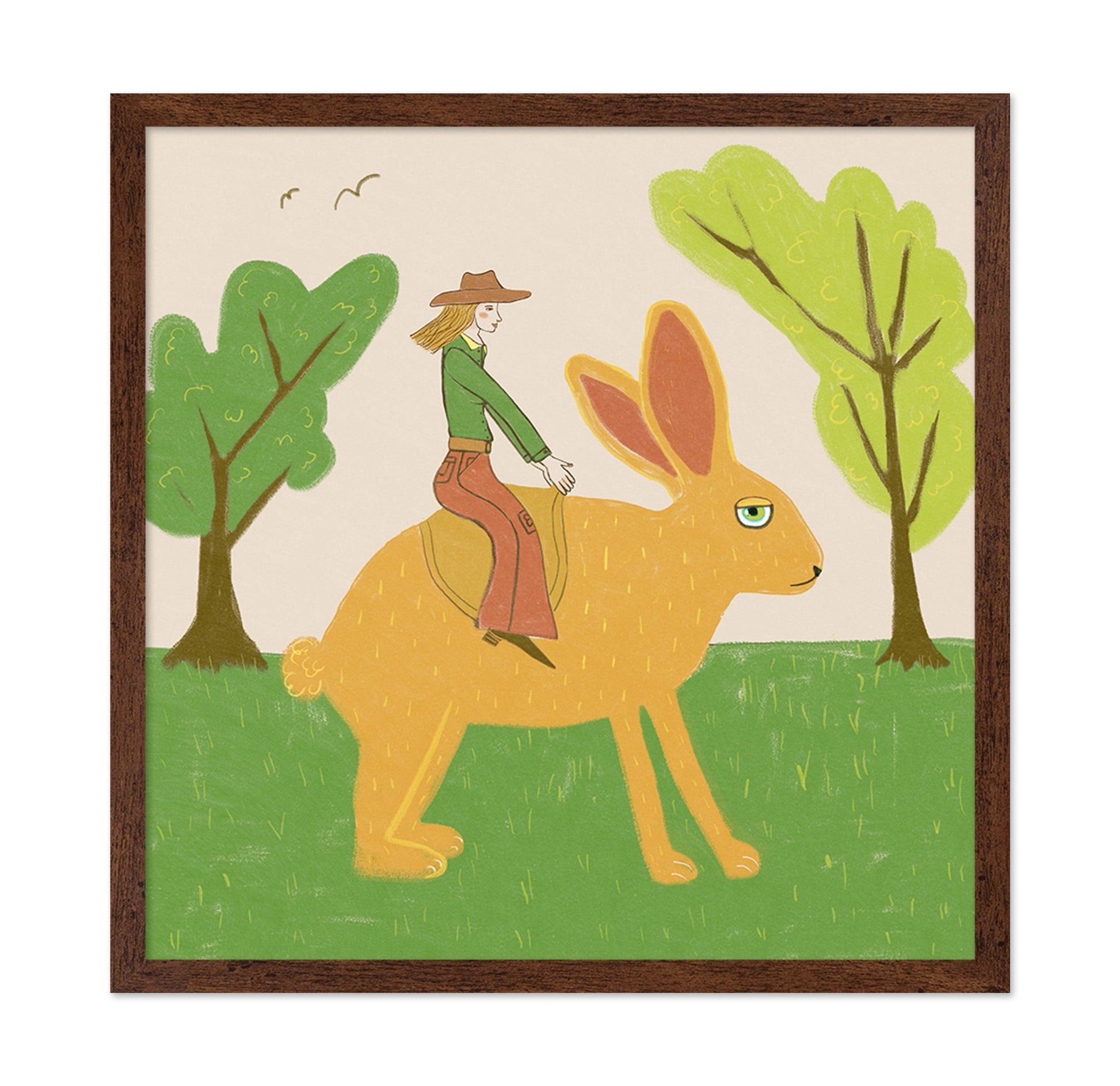 Cowgirl Rabbit Ride