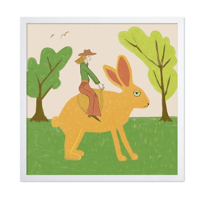 Cowgirl Rabbit Ride
