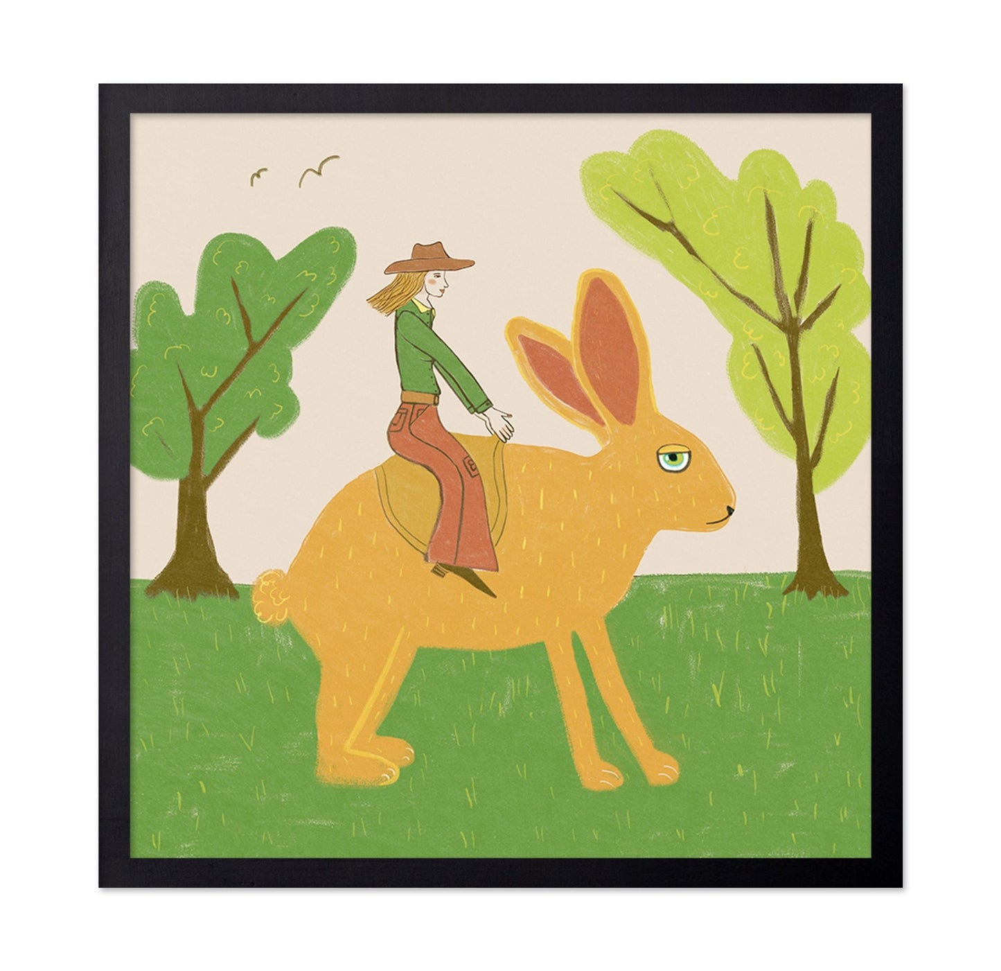 Cowgirl Rabbit Ride