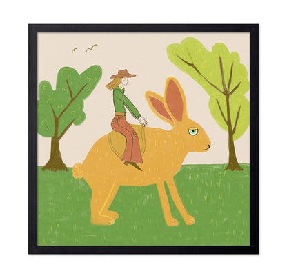 Cowgirl Rabbit Ride