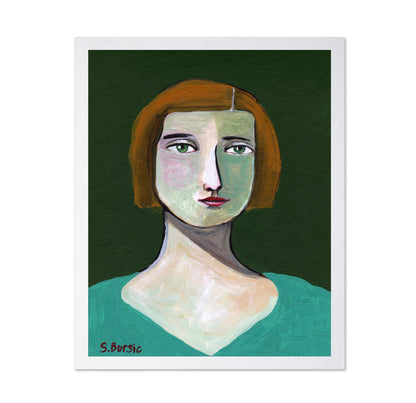 Green Tone Portrait