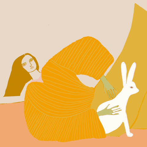 Golden Dress Bunny