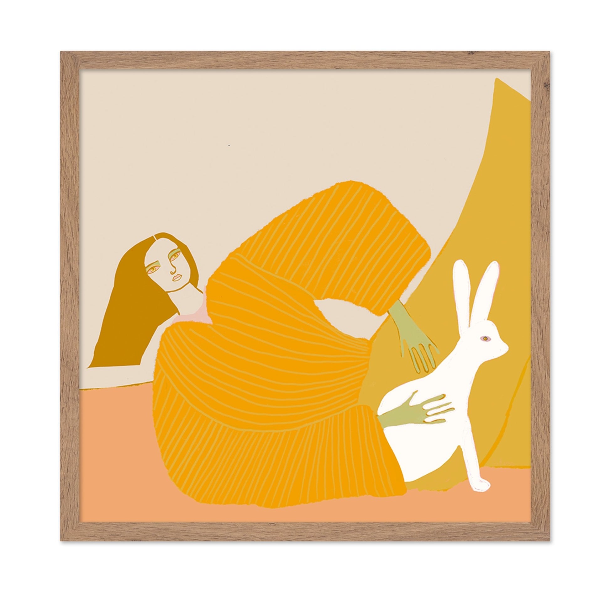 Golden Dress Bunny