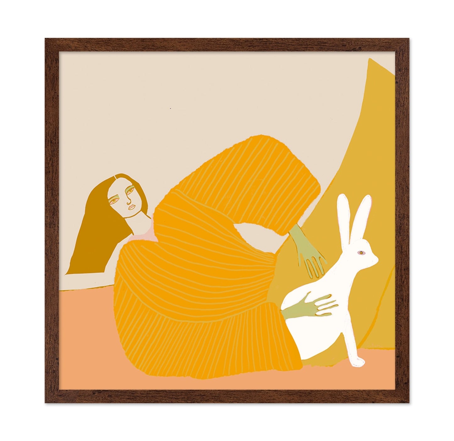 Golden Dress Bunny