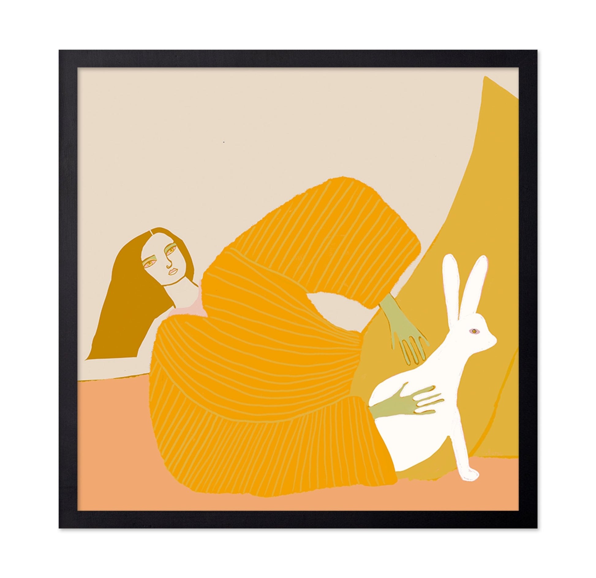 Golden Dress Bunny