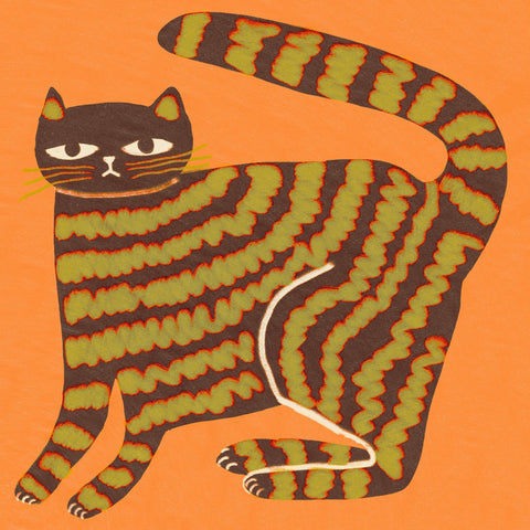 Striped Cat Glow