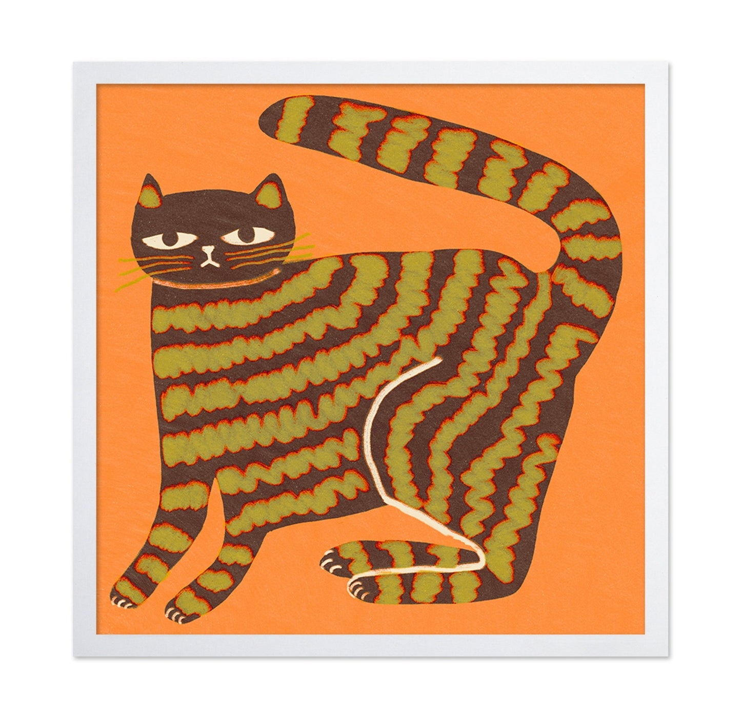 Striped Cat Glow