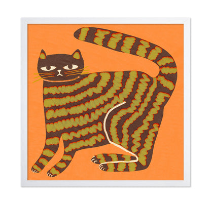 Striped Cat Glow