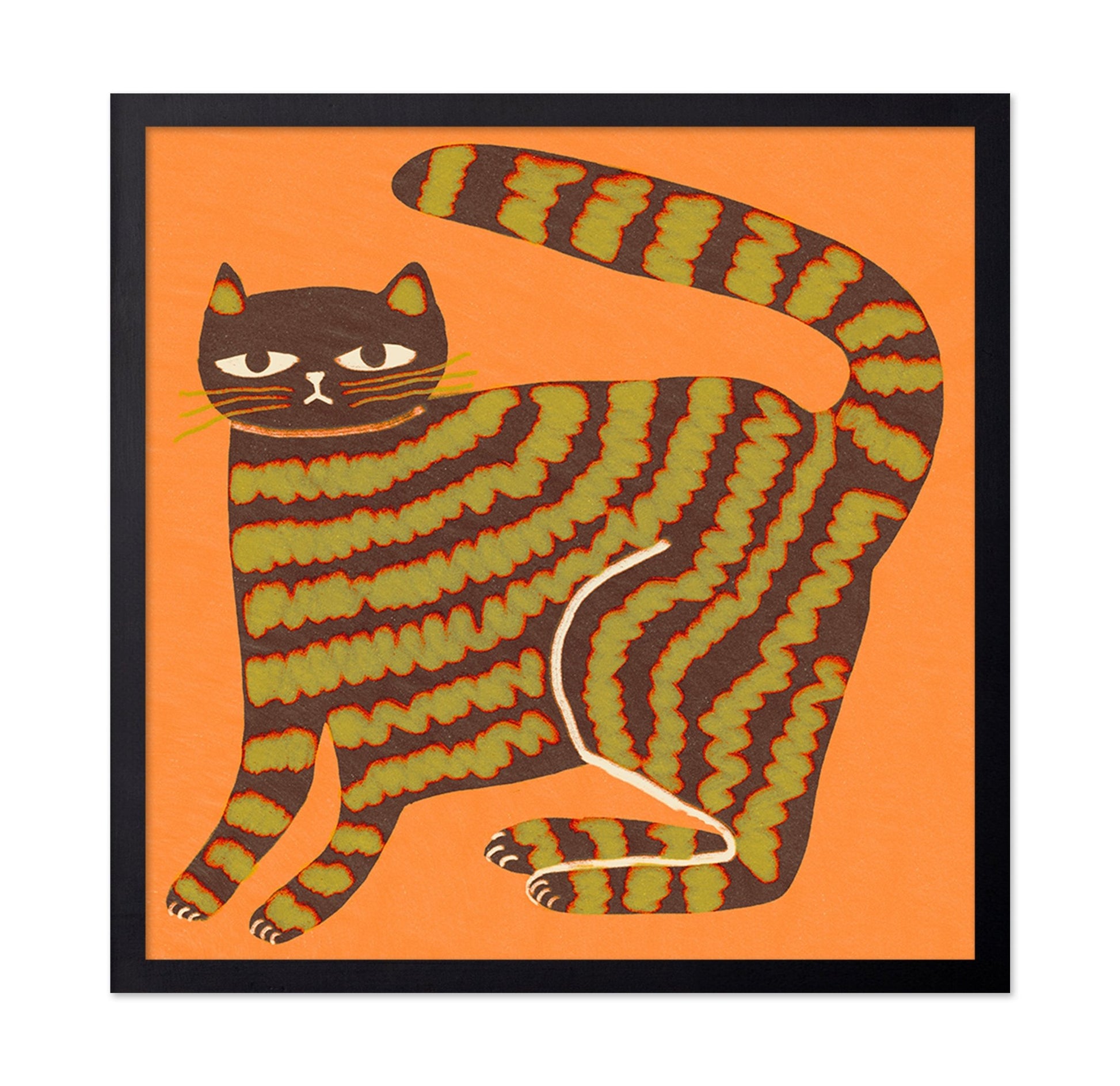 Striped Cat Glow