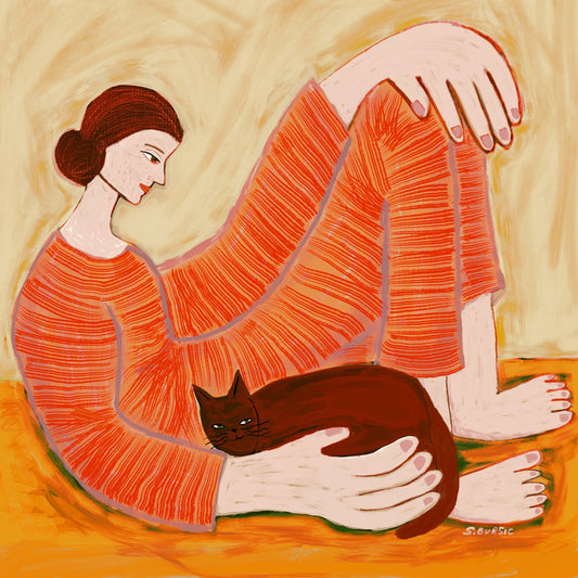 Cozy Cat Moment