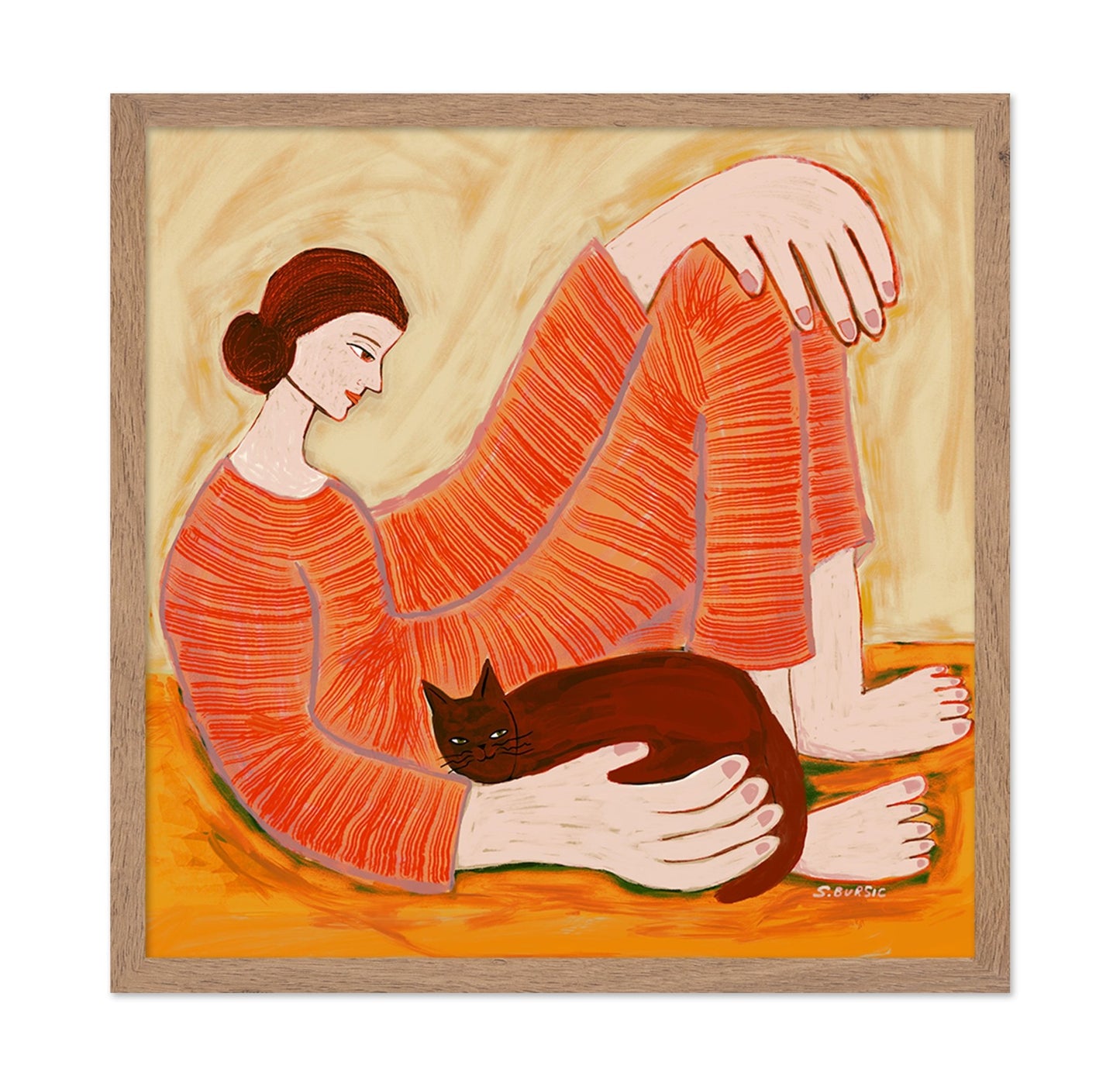 Cozy Cat Moment