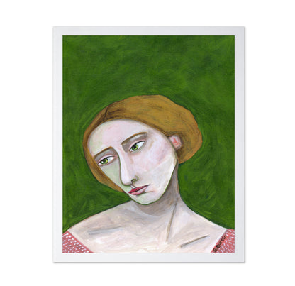 Soft Green Portrait