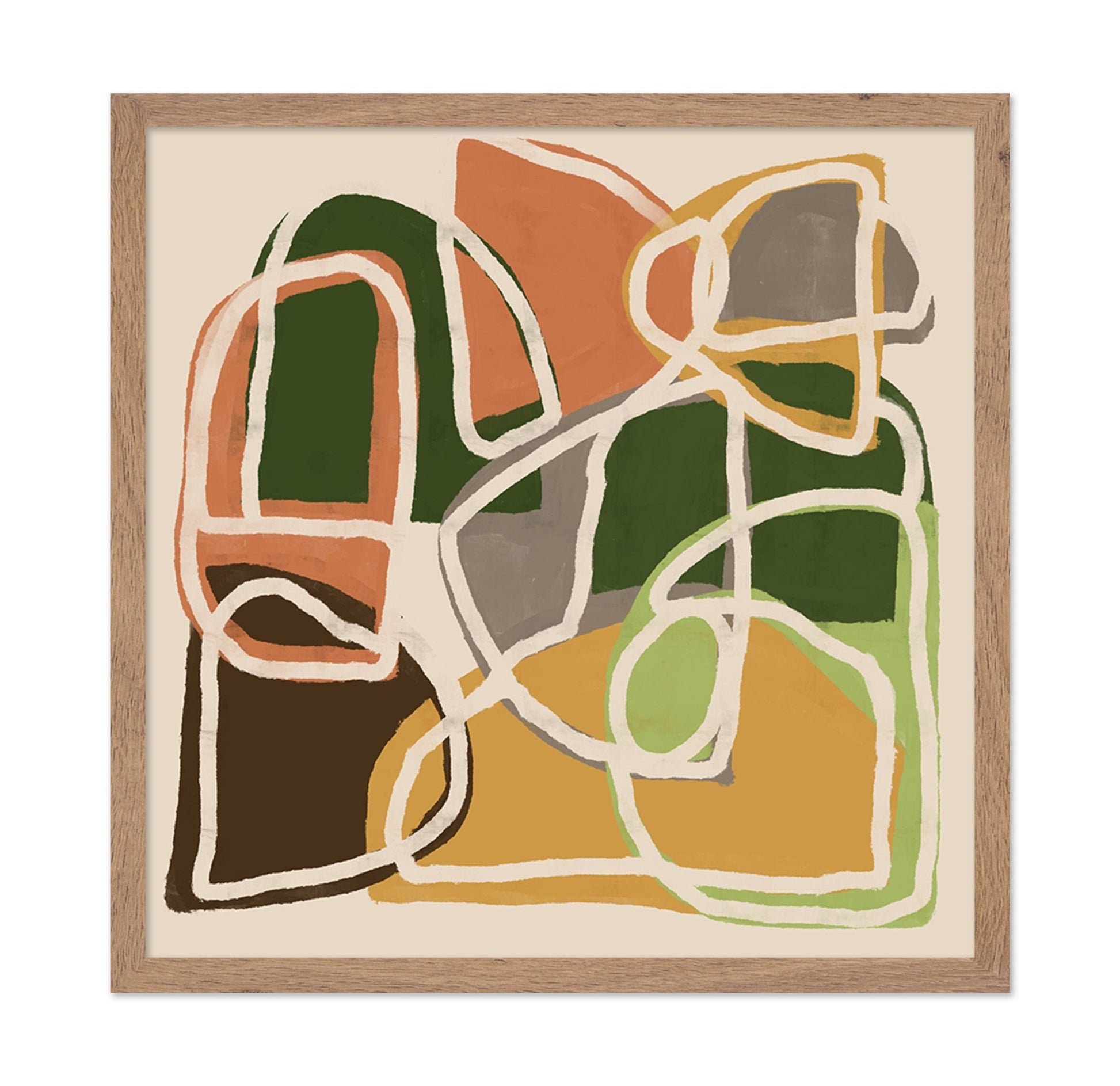Earth Tone Abstraction