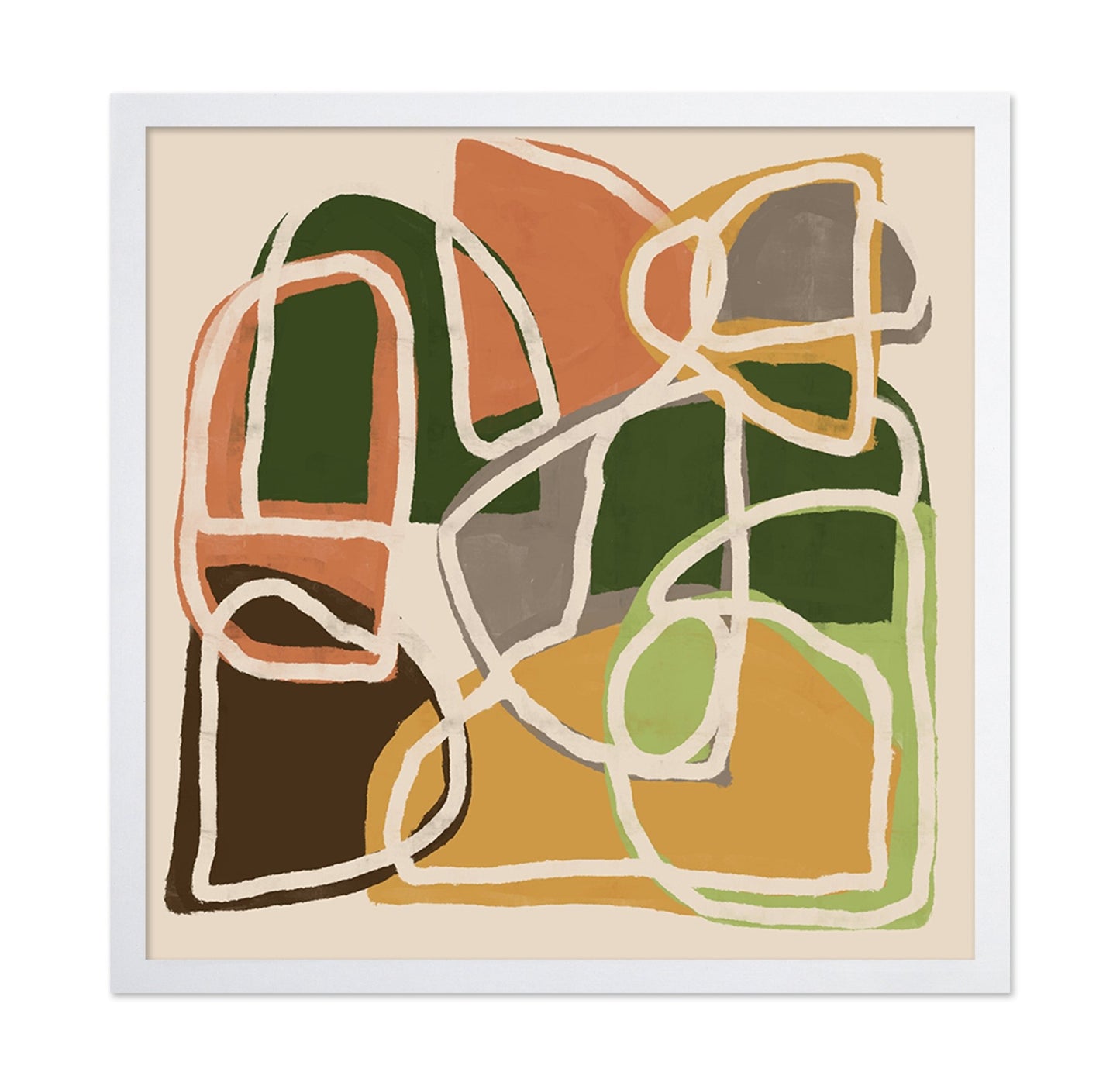 Earth Tone Abstraction