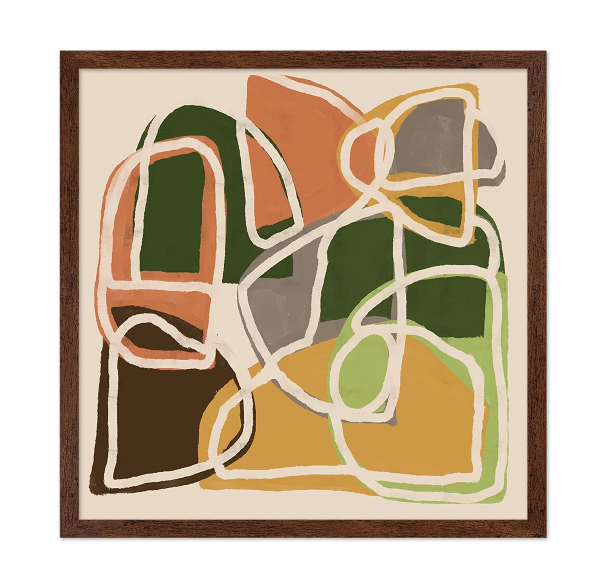 Earth Tone Abstraction
