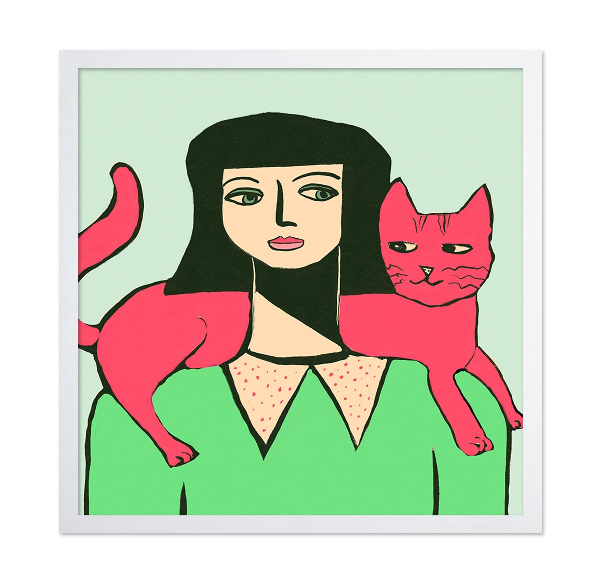 Pink Cat Companion