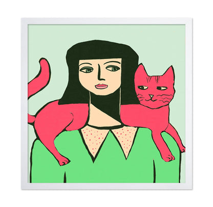 Pink Cat Companion