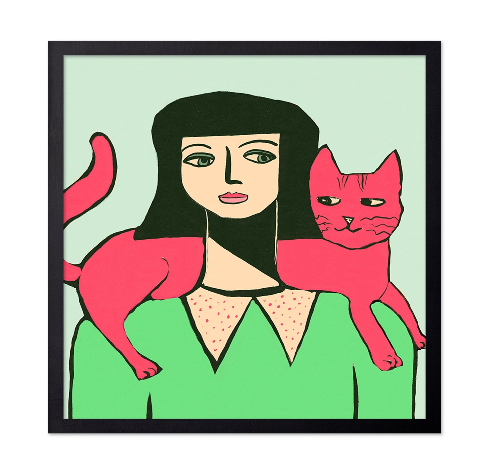 Pink Cat Companion