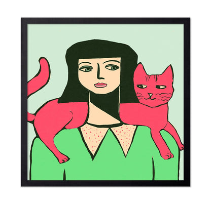 Pink Cat Companion