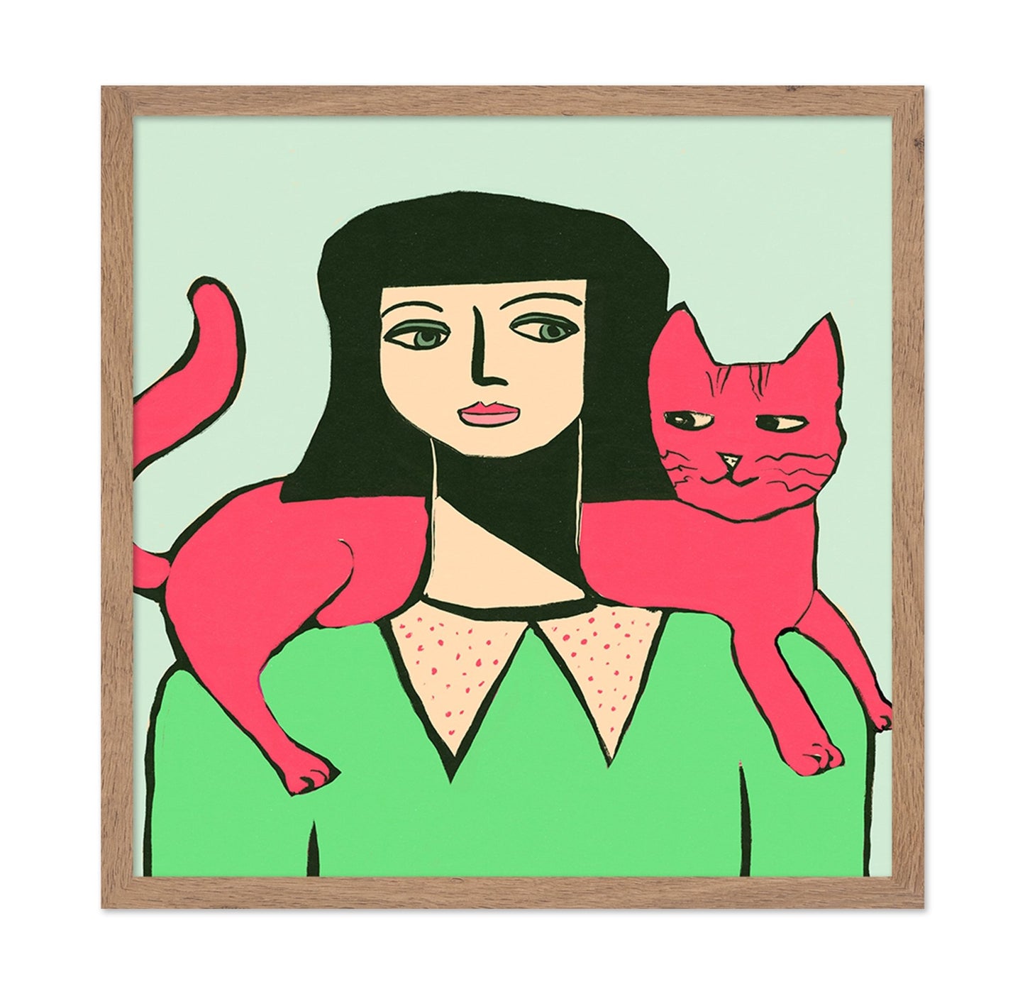 Pink Cat Companion