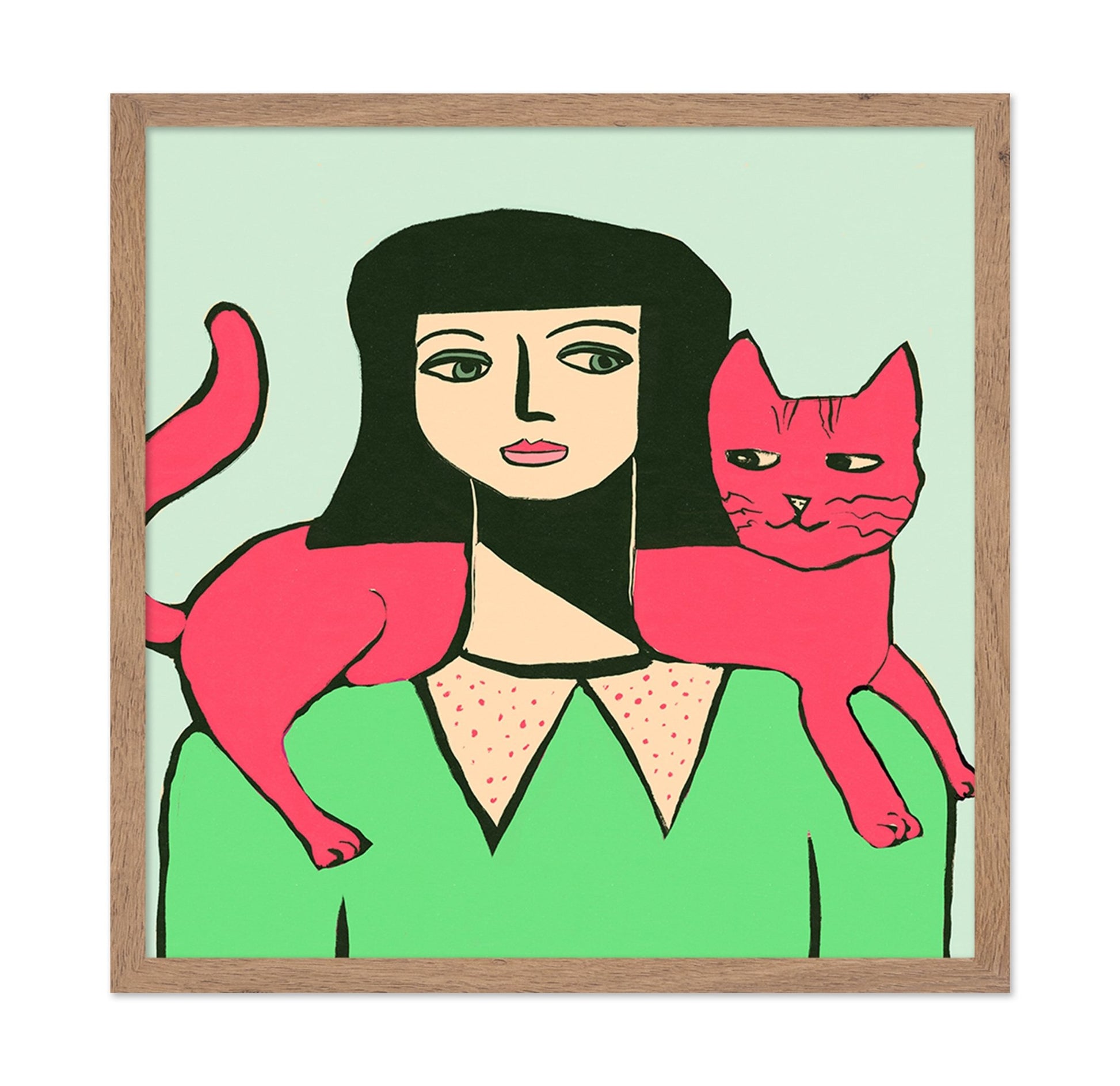 Pink Cat Companion