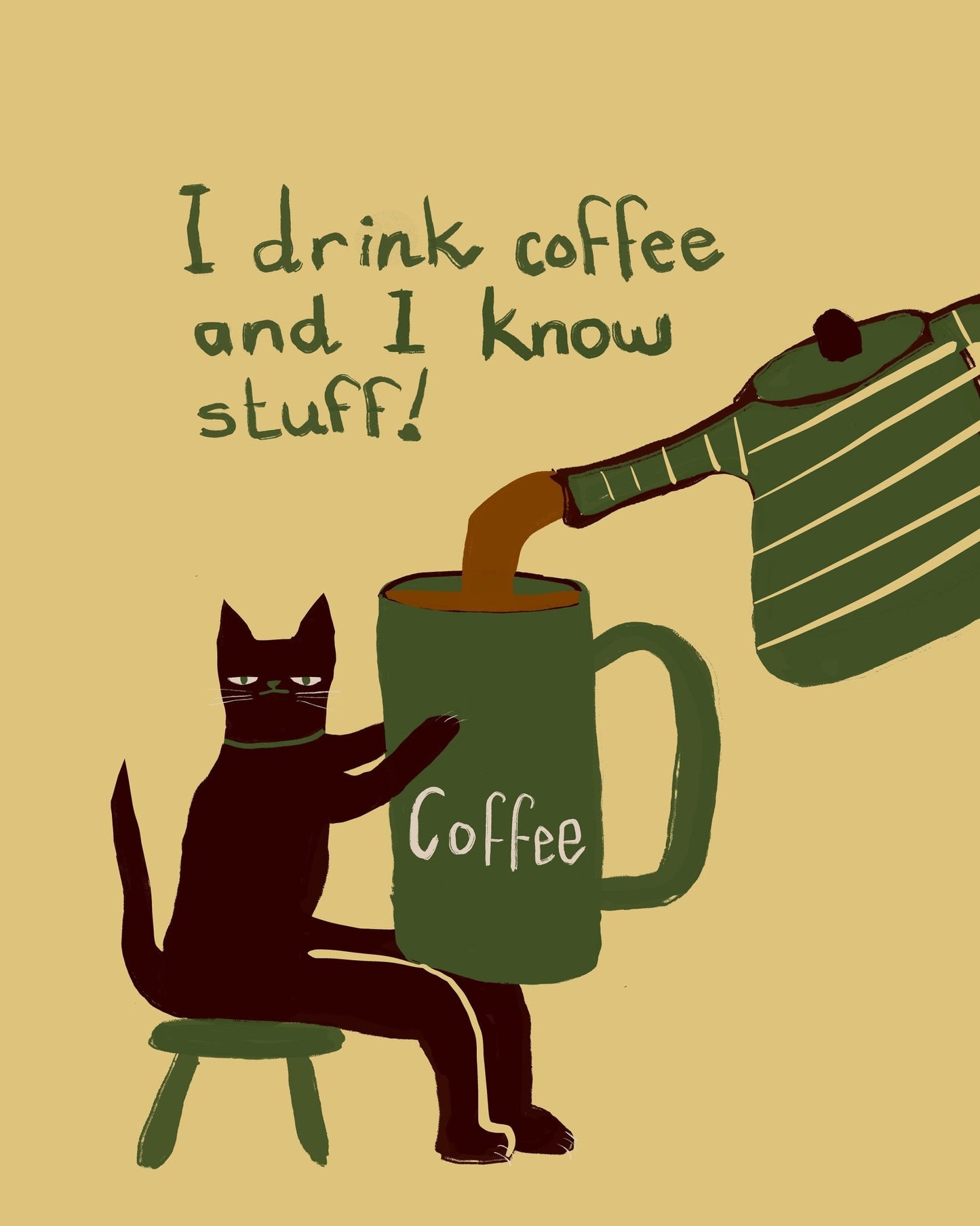 Coffee Smart Cat