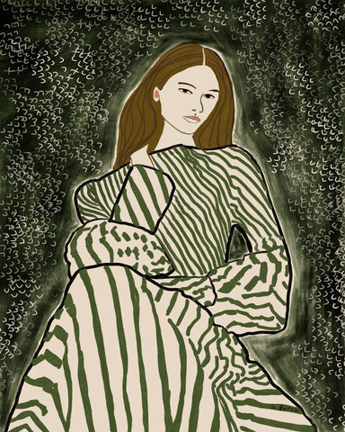 Green Pattern Muse