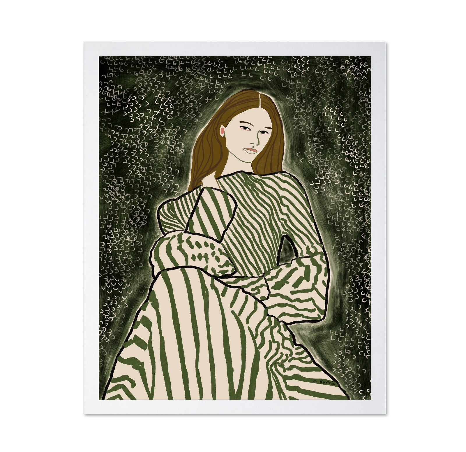 Green Pattern Muse