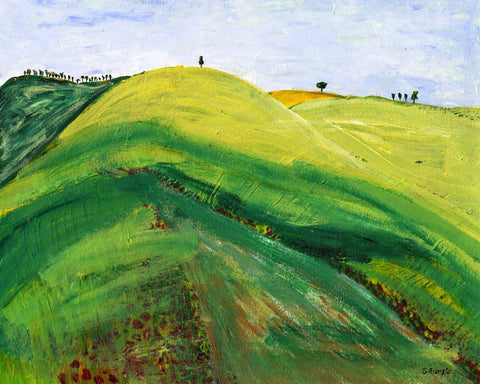 Rolling Green Hills No4
