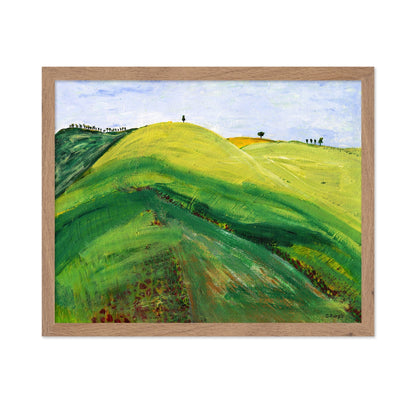 Rolling Green Hills No4