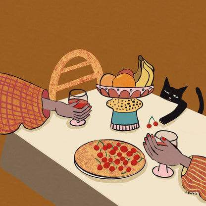 Cherry Dinner Scene