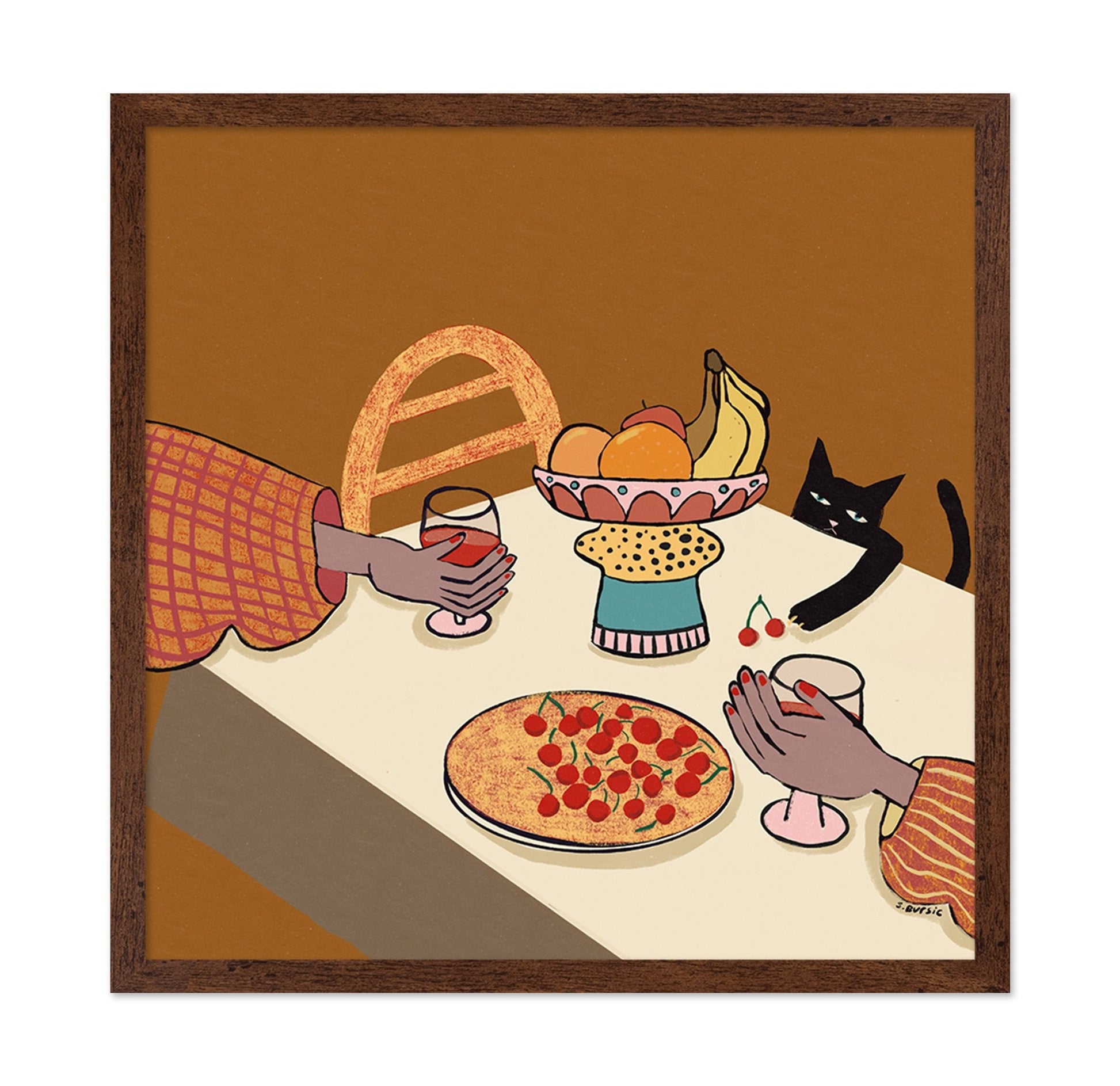 Cherry Dinner Scene