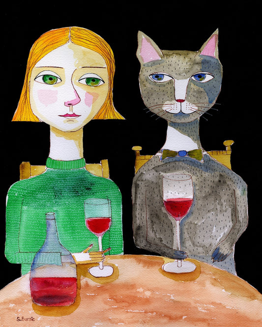 Dinner With Cat