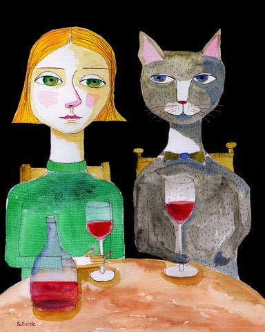 Dinner With Cat