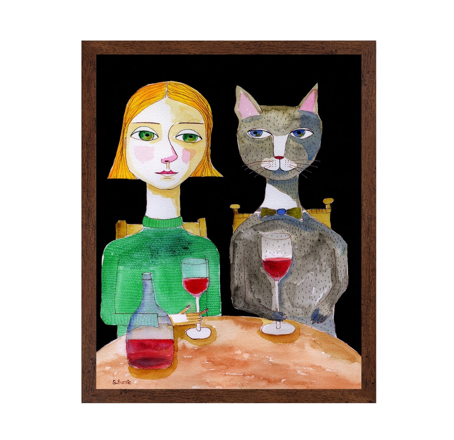 Dinner With Cat