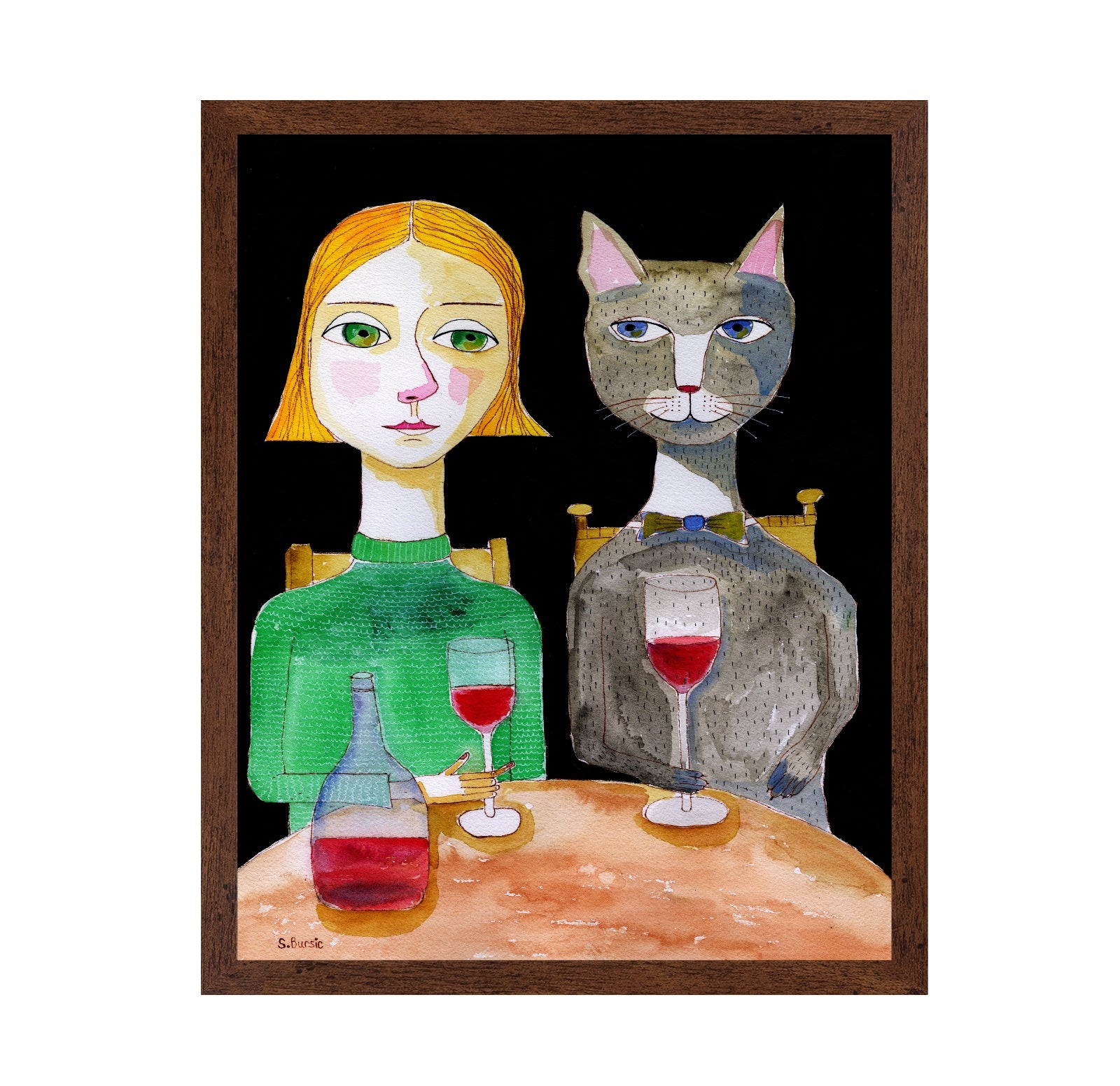 Dinner With Cat