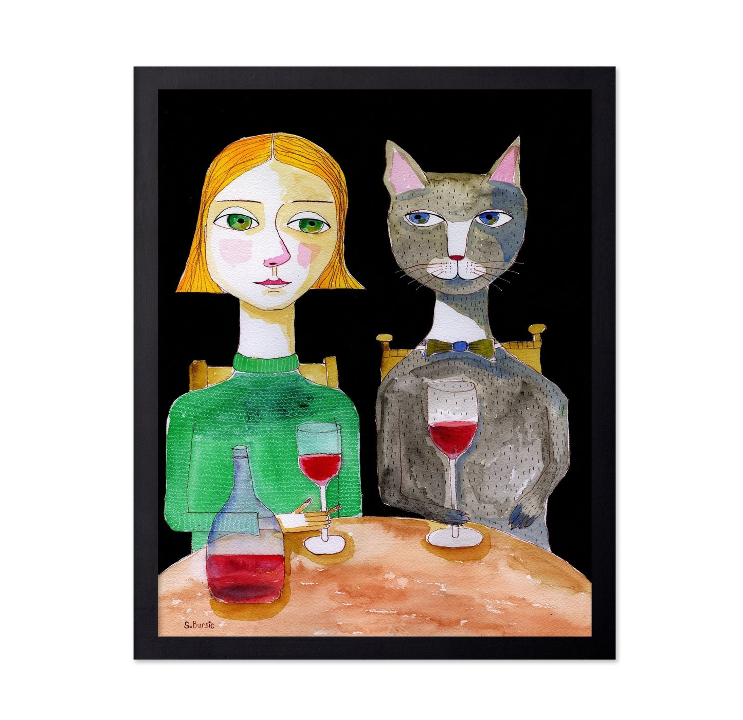 Dinner With Cat