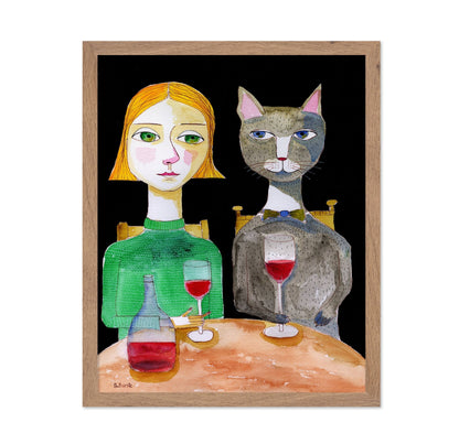 Dinner With Cat