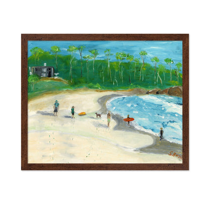 Beach Day Scene
