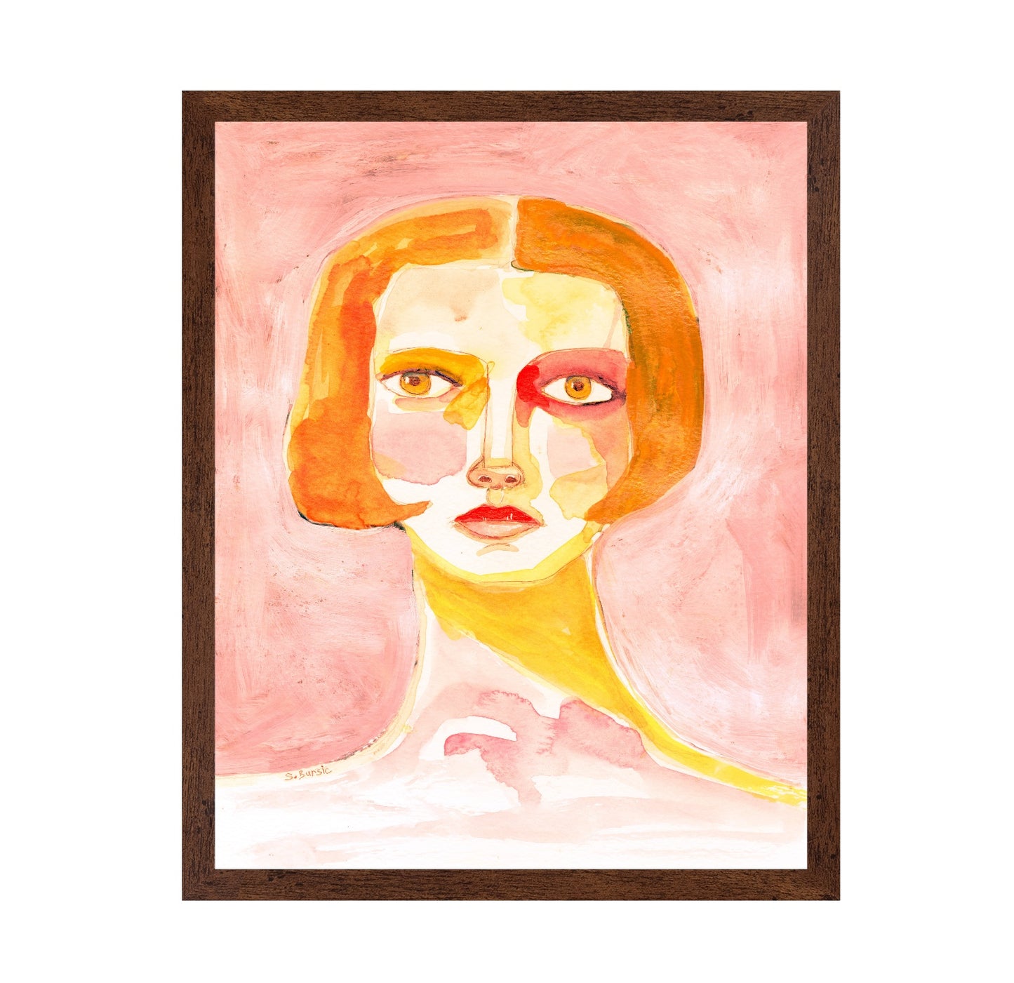 Golden Face Study