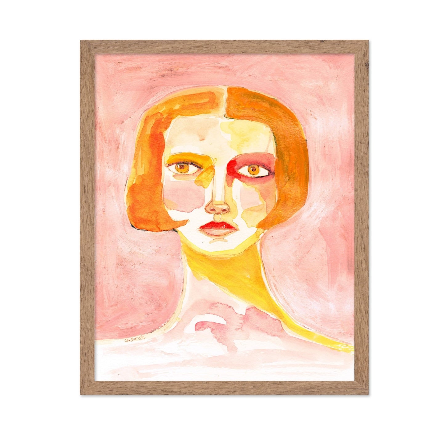 Golden Face Study