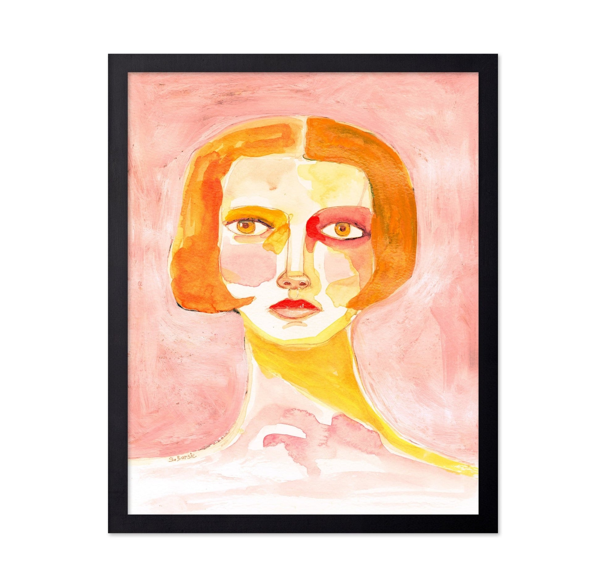 Golden Face Study