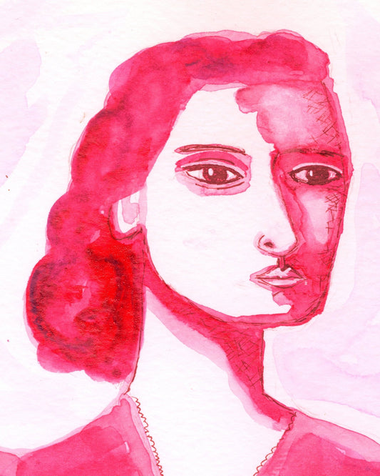 Crimson Portrait