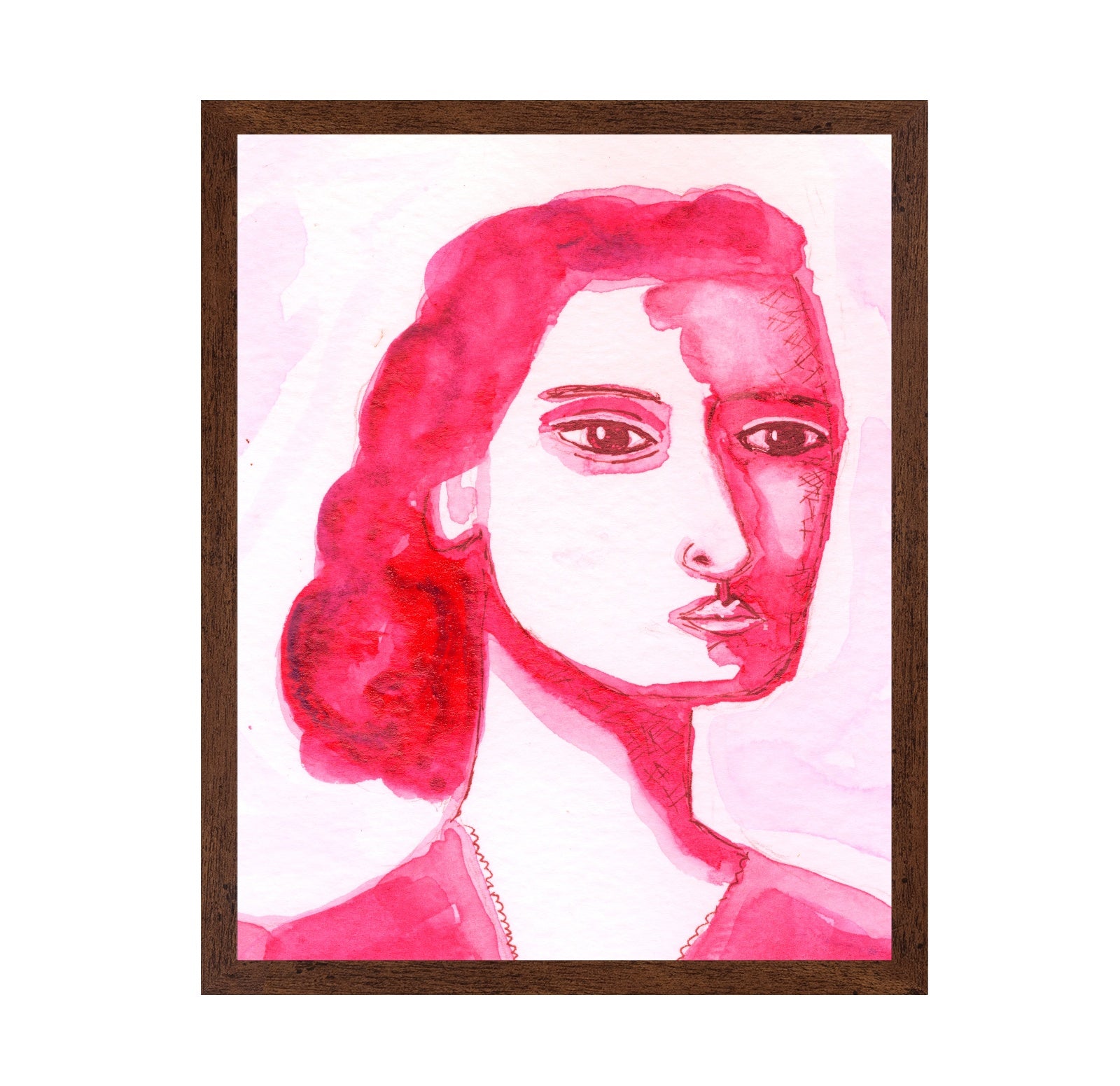 Crimson Portrait