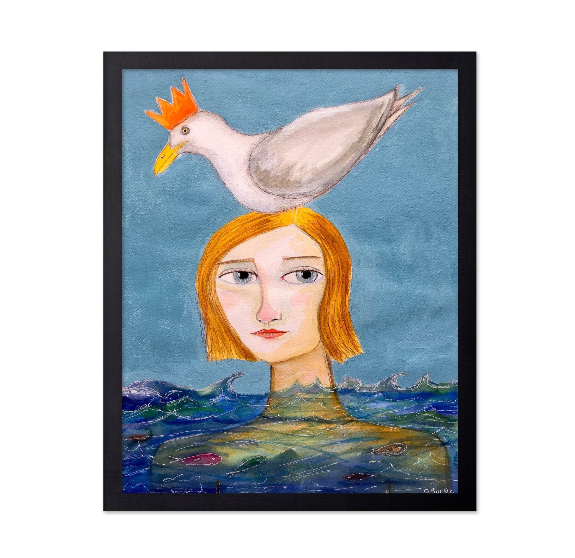Seagull Crown Girl