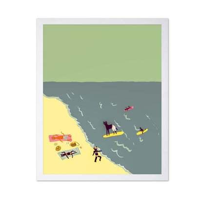 Cats Beach Day