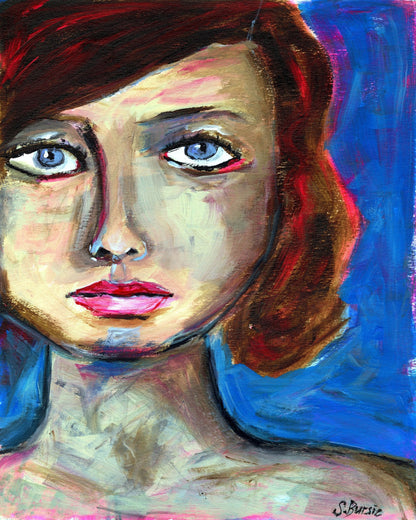 Expressive Female Portrait No1