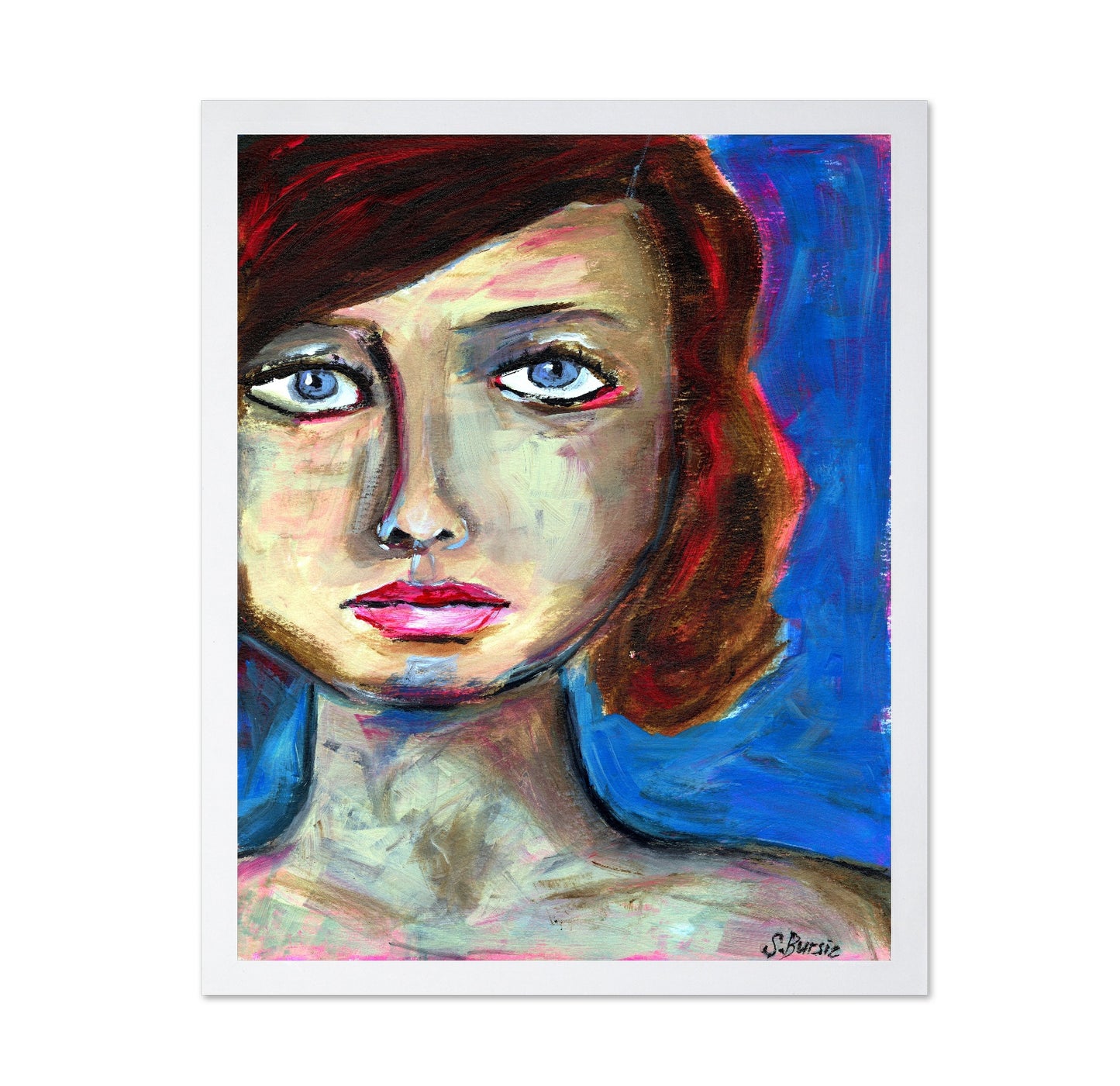 Expressive Female Portrait No1