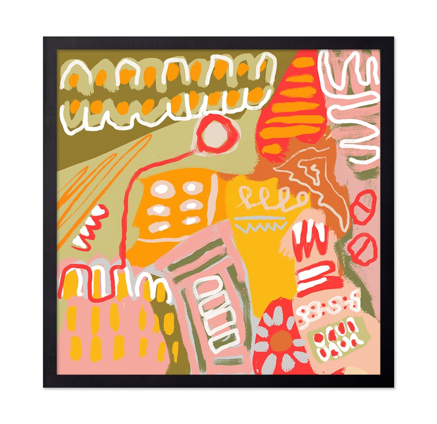Abstract Color Blocks No2
