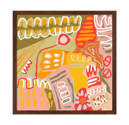 Abstract Color Blocks No2